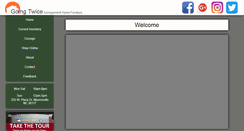 Desktop Screenshot of goingtwice.biz