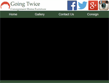 Tablet Screenshot of goingtwice.biz